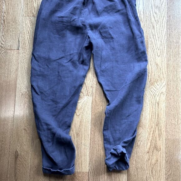 Nordstrom Caslon Linen Navy Pants - Picture 5 of 5